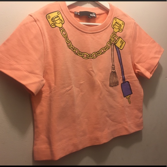 Love Moschino Crop Sweatshirt - Picture 3 of 3